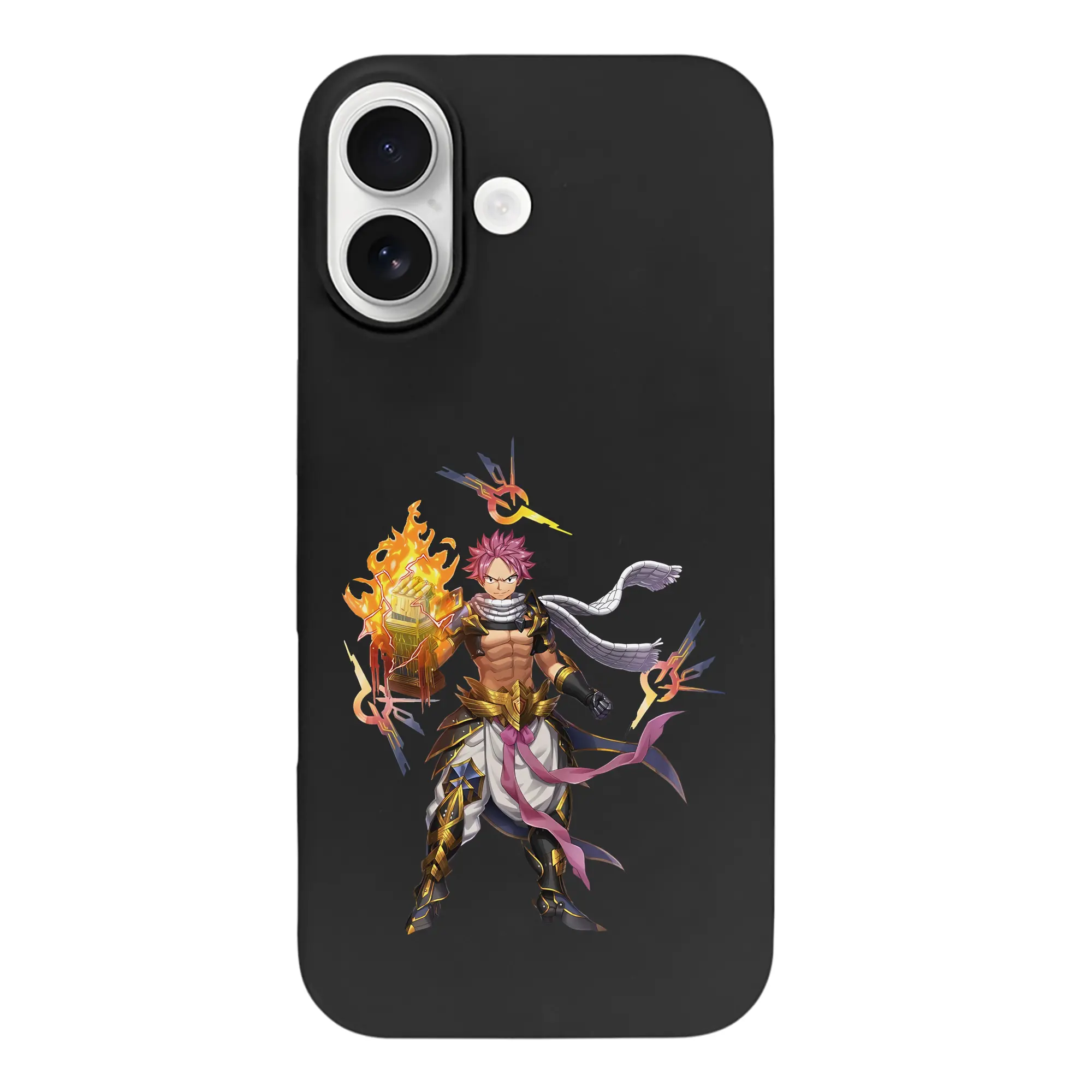 フェアリーテイル グッズ ナツ・ドラグニル - iPhone 17 シリーズ シリコンケース 薄型 耐衝撃 指紋防止 ソフトタッチカバー 精密フィット 傷防止 保護ケース iPhone 17/17 Air/17 Pro/17 Pro Max 対応